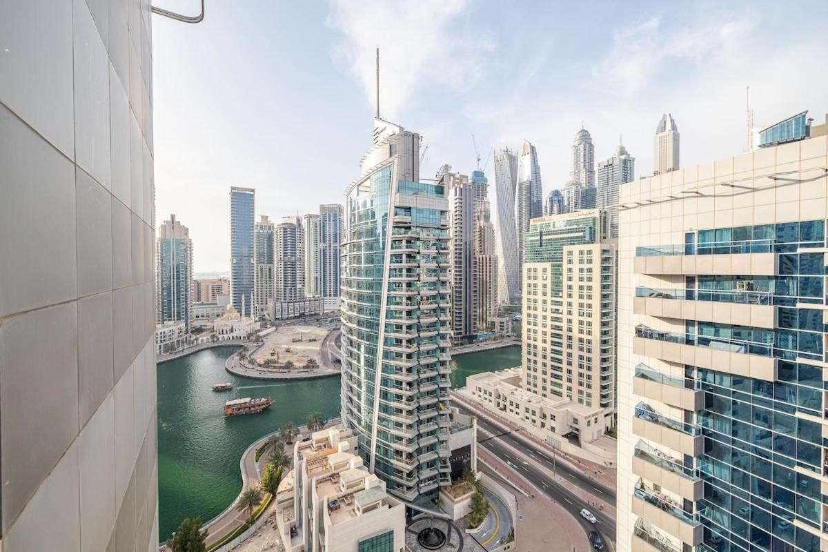 1Bdr Apartment In Dubai Marina With Marina Views ภายนอก รูปภาพ